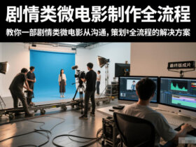 剧情类微电影制作全流程，教你一部剧情类微电影从沟通，策划到拍摄制作全流程的解决方案